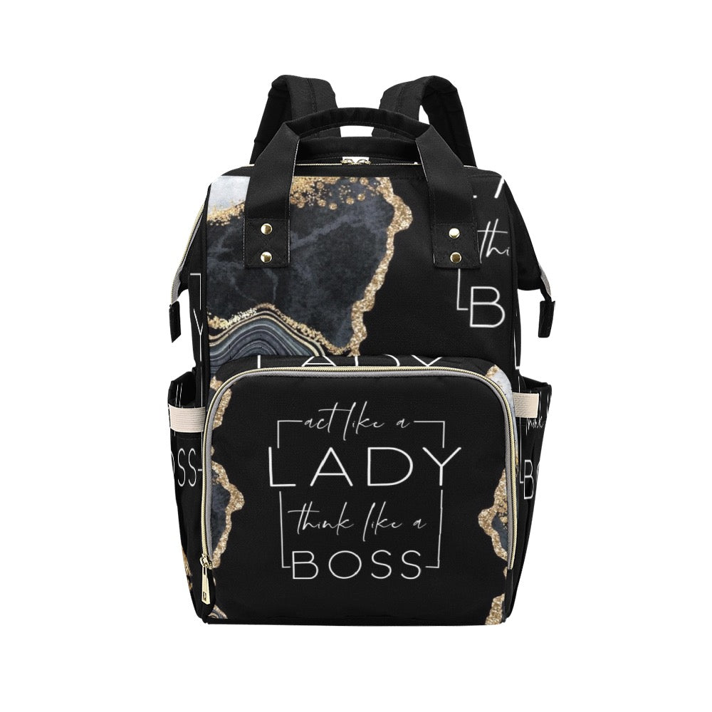 Act Like A Lady Back Pack  (Model 1688)